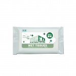 アルコール除菌ウェットティッシュ　（フラップ1C印刷）
